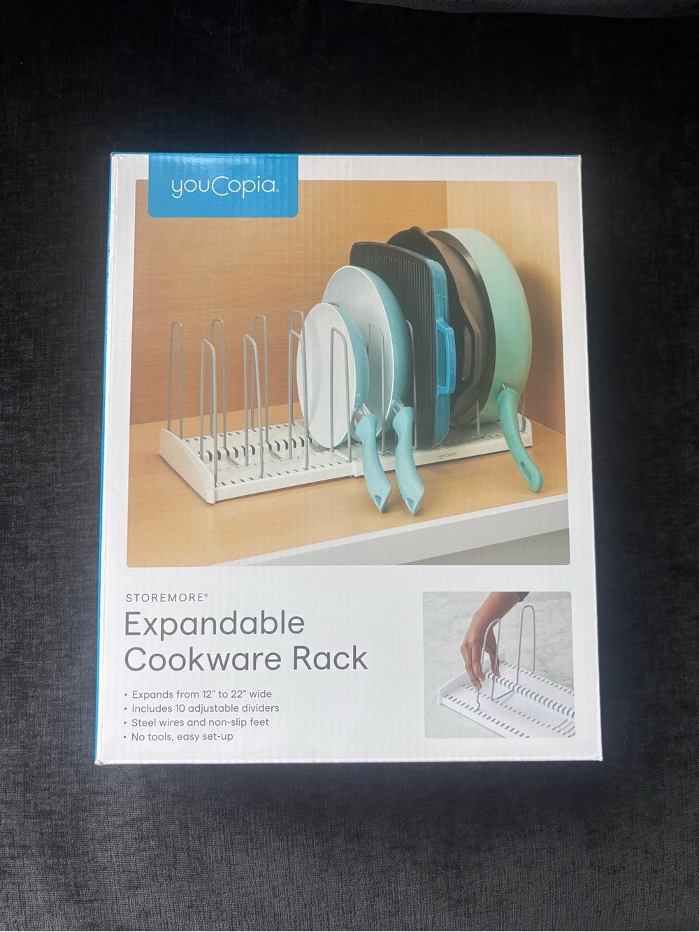 NWT Expandable Cookware Rack